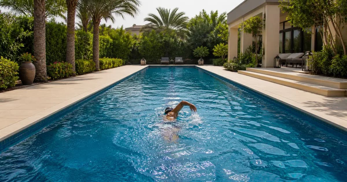 How Many Pool Laps Is a Mile?