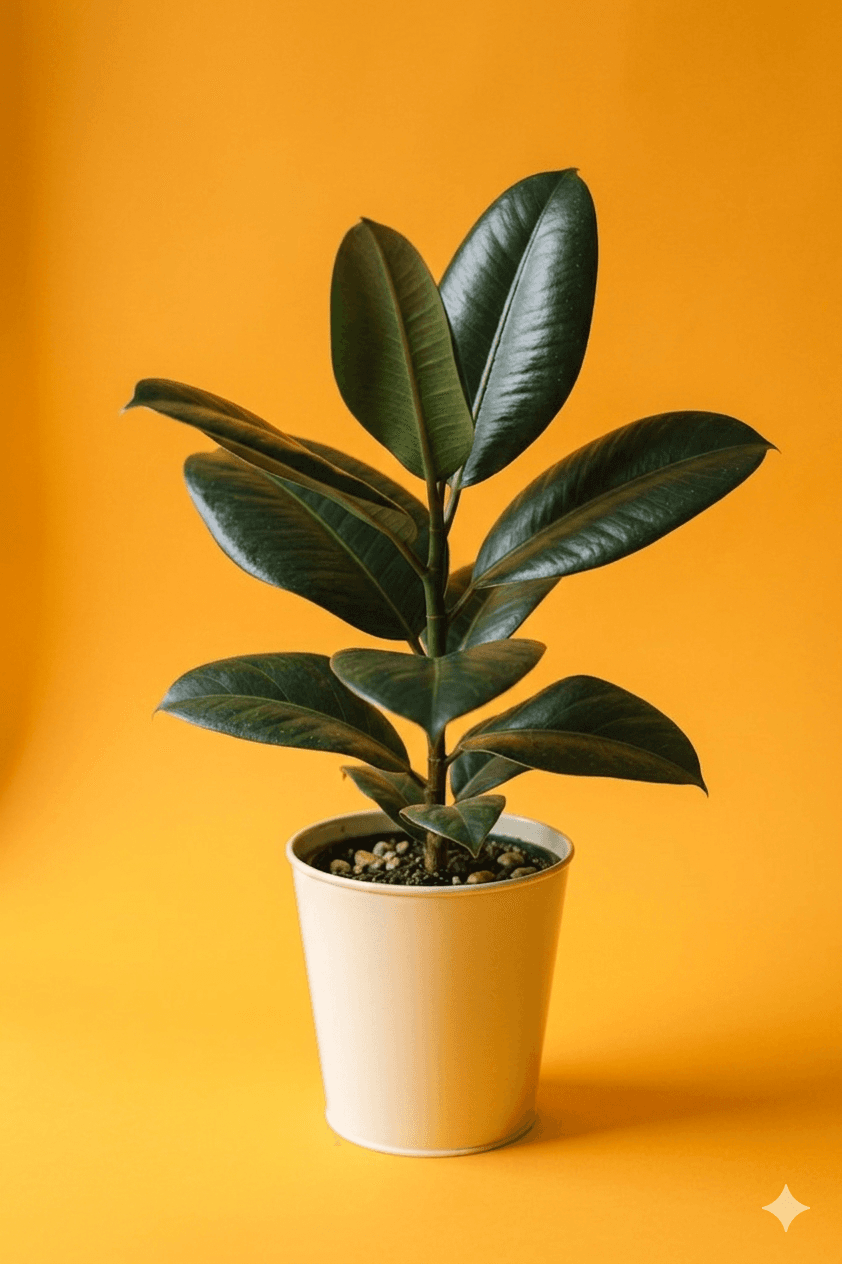Rubber Plant (Ficus elastica)