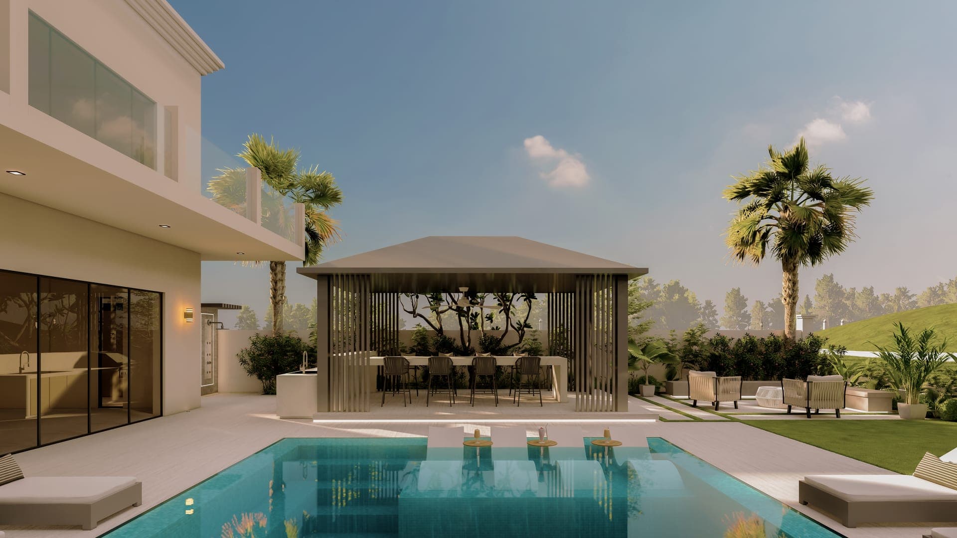 Infinity Pool & Outdoor Kitchen Villa