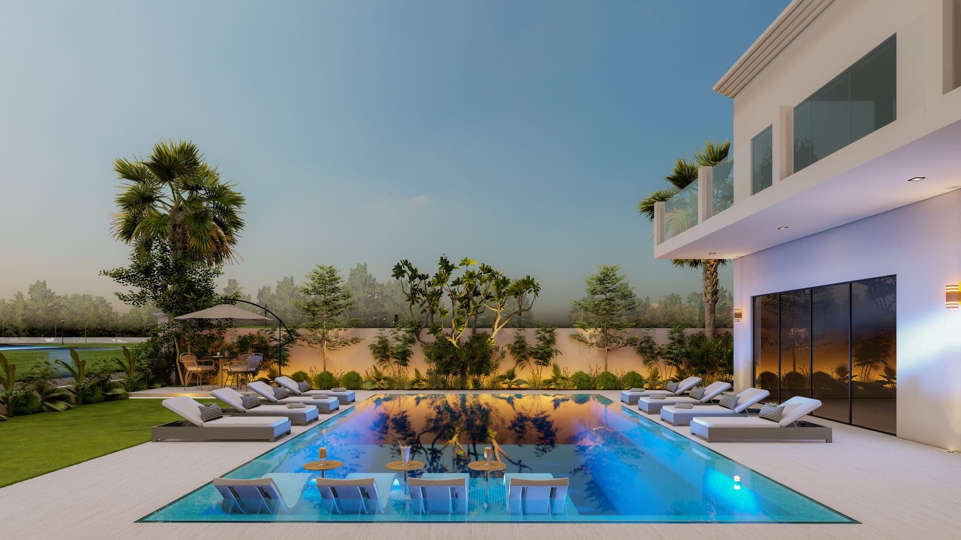 Golden Hour Pool Terrace & Lounge